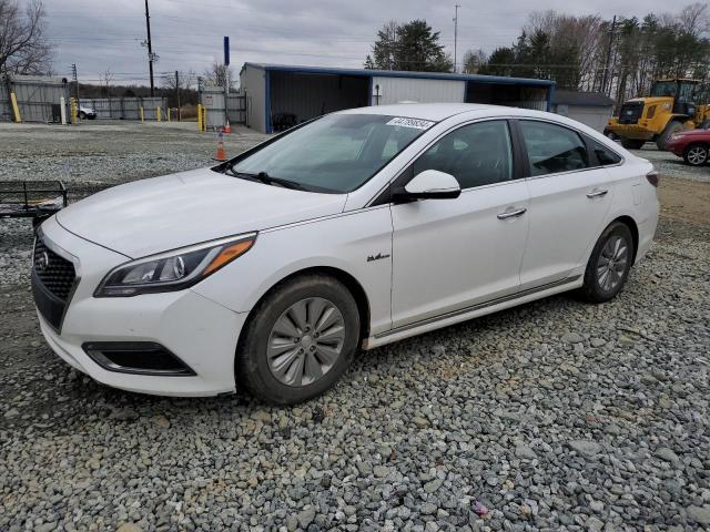 KMHE24L14GA038567 - 2016 HYUNDAI SONATA HYBRID WHITE photo 1