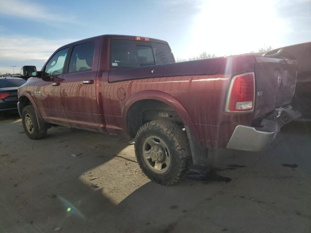 3C6UR5FL4JG400413 - 2018 RAM 2500 LARAMIE MAROON photo 2