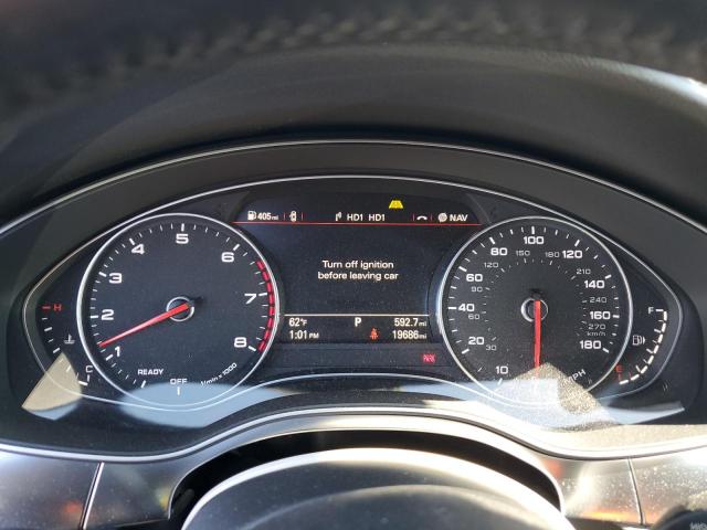 WAUH3AFC2JN020141 - 2018 AUDI A6 PRESTIGE ვერცხლისფერი ფოტო 9