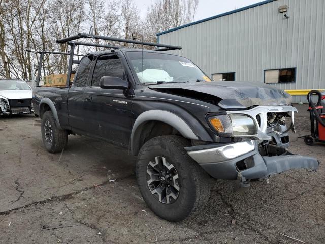 5TESM92N71Z719788 - 2001 TOYOTA TACOMA XTRACAB PRERUNNER შავი ფოტო 4
