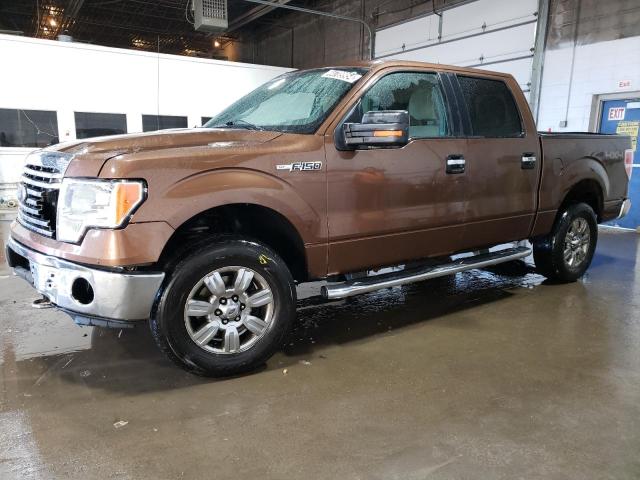 1FTFW1EF4BFA43445 - 2011 FORD F150 SUPERCREW BROWN photo 1