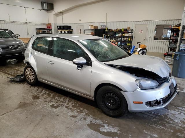 WVWBA7AJ5BW054366 - 2011 VOLKSWAGEN GOLF SILVER photo 4