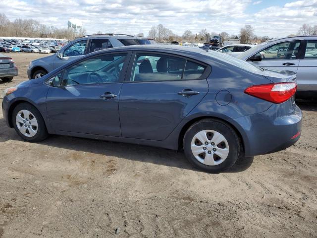 KNAFX4A64F5292535 - 2015 KIA FORTE LX CHARCOAL photo 2