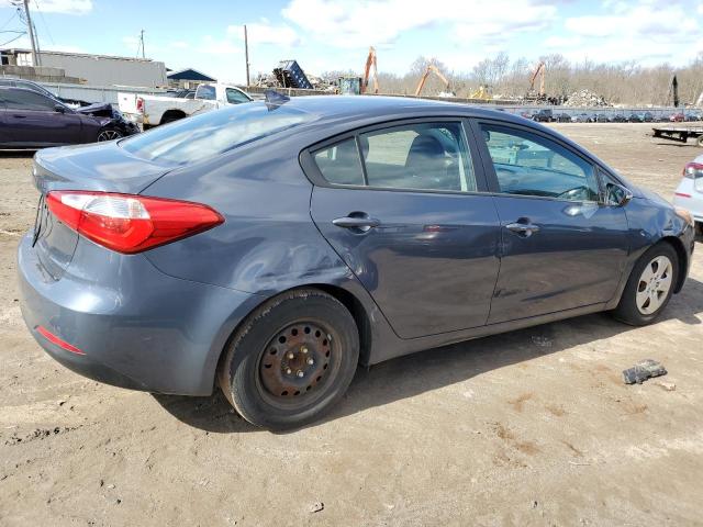 KNAFX4A64F5292535 - 2015 KIA FORTE LX CHARCOAL photo 3