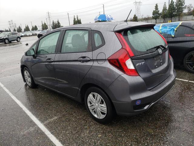 3HGGK5H49KM700842 - 2019 HONDA FIT LX GRAY photo 2