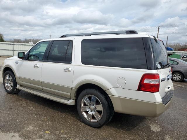 1FMJK1H57AEA06821 - 2010 FORD EXPEDITION EL EDDIE BAUER WHITE photo 2