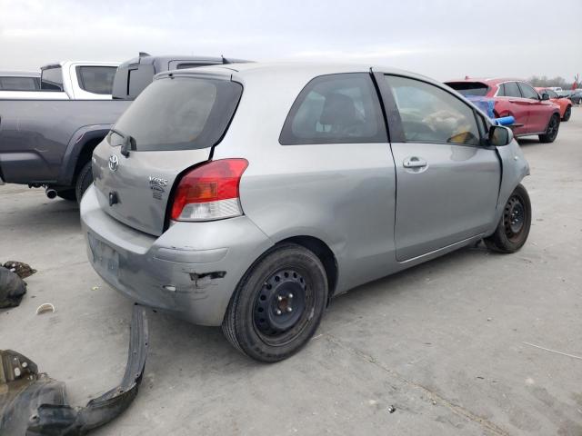 JTDJT4K32A5282219 - 2010 TOYOTA YARIS SILVER photo 3