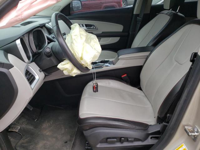 2GNALCEK6F6408873 - 2015 CHEVROLET EQUINOX LT TAN photo 7