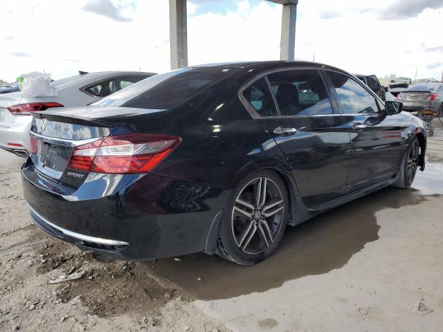 1HGCR2E52HA099799 - 2017 HONDA ACCORD SPORT 黑色 照片 3