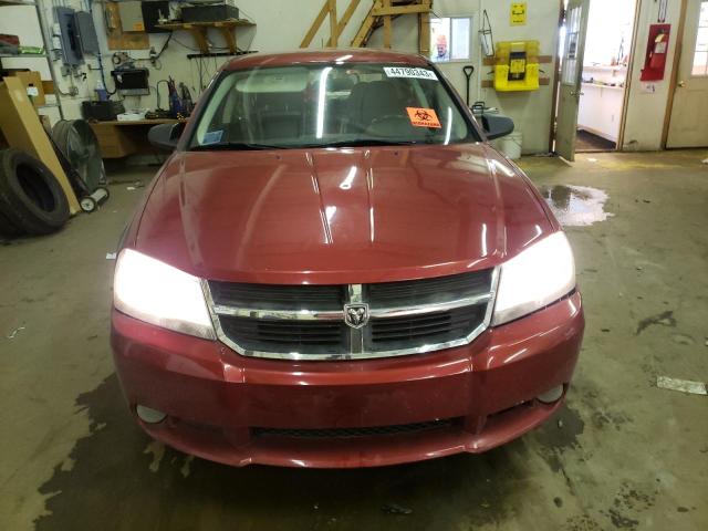 1B3LC56D69N518174 - 2009 DODGE AVENGER SXT RED photo 5