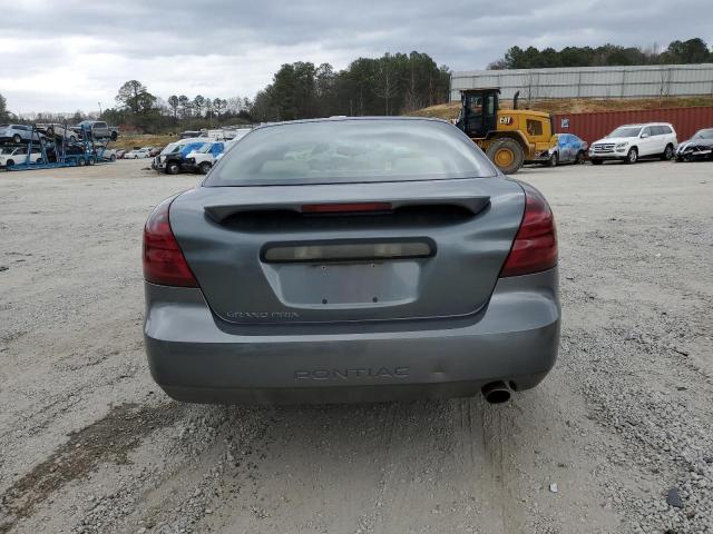 2G2WP542851210652 - 2005 PONTIAC GRAND PRIX GRAY photo 6