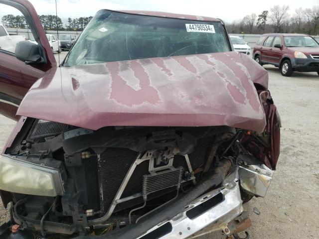 2GCEC19V331189169 - 2003 CHEVROLET SILVERADO C1500 BURGUNDY photo 11