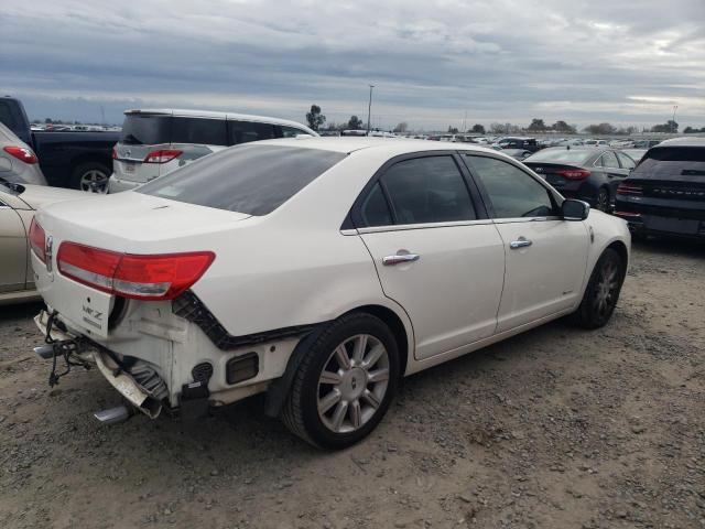 3LNDL2L35CR800965 - 2012 LINCOLN MKZ HYBRID WHITE photo 3