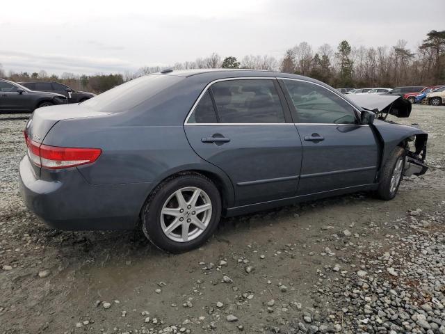 1HGCM66554A040745 - 2004 HONDA ACCORD EX GRAY photo 3