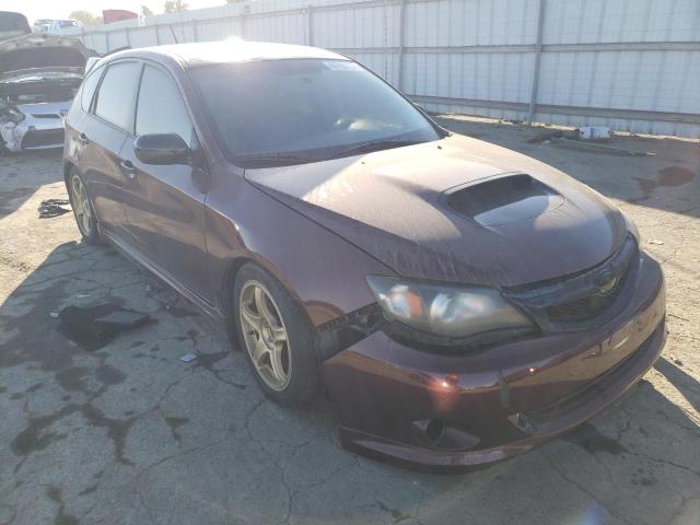 JF1GH74648G812831 - 2008 SUBARU IMPREZA WRX BURGUNDY photo 4