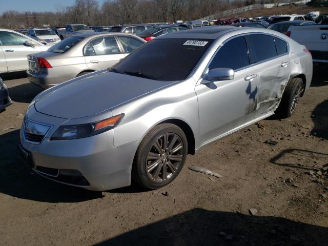 19UUA8F37DA018687 - 2013 ACURA TL SE SILVER photo 1