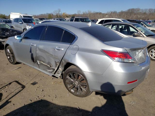 19UUA8F37DA018687 - 2013 ACURA TL SE SILVER photo 2