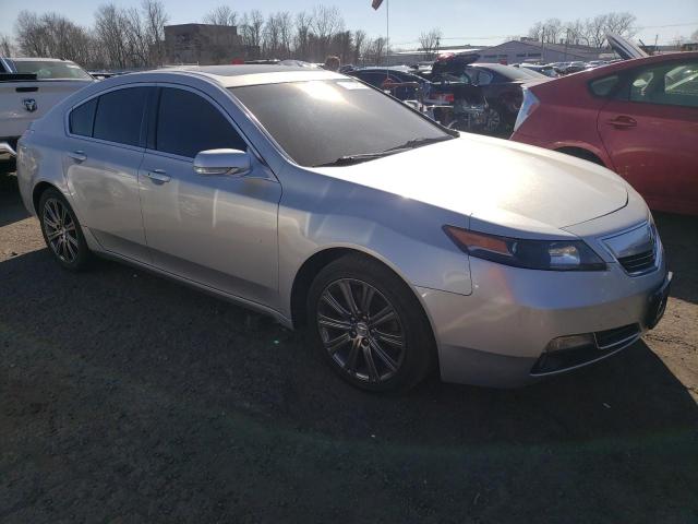 19UUA8F37DA018687 - 2013 ACURA TL SE SILVER photo 4