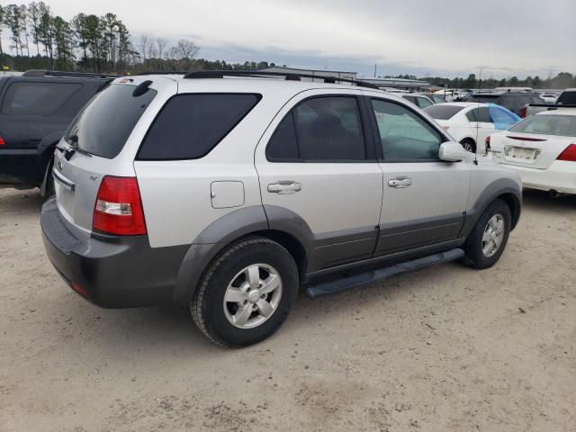 KNDJD736X85830467 - 2008 KIA SORENTO EX SILVER photo 3