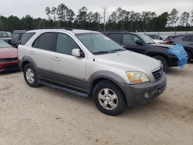 KNDJD736X85830467 - 2008 KIA SORENTO EX SILVER photo 4