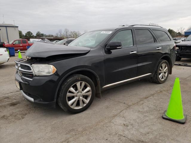 1C4RDJDG2DC535800 - 2013 DODGE DURANGO CREW BLACK photo 1