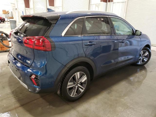 KNDCB3LC6N5516002 - 2022 KIA NIRO LX BLUE photo 3