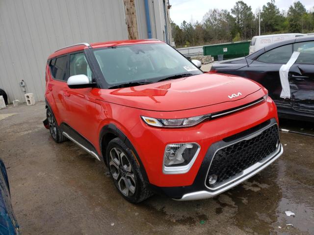 KNDJ23AUXN7154389 - 2022 KIA SOUL LX RED photo 4