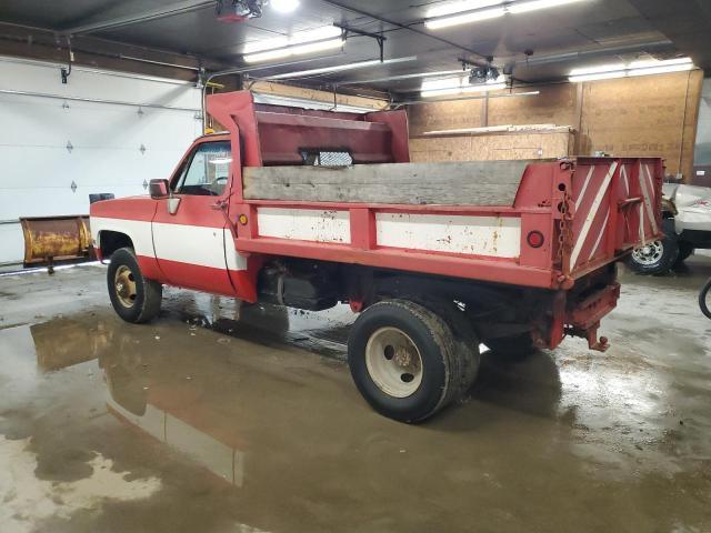 2GBHK34J9C1141079 - 1982 CHEVROLET K30 RED photo 2