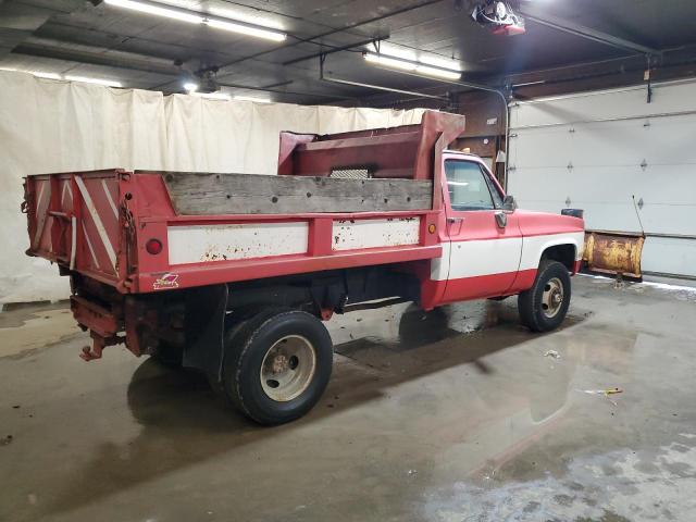 2GBHK34J9C1141079 - 1982 CHEVROLET K30 RED photo 3