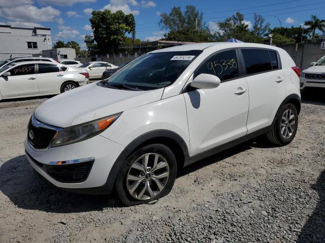 KNDPB3AC5E7562932 - 2014 KIA SPORTAGE BASE WHITE photo 1