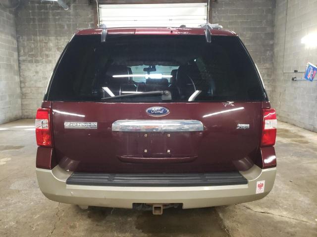 1FMFU18589EB04185 - 2009 FORD EXPEDITION EDDIE BAUER MAROON photo 6