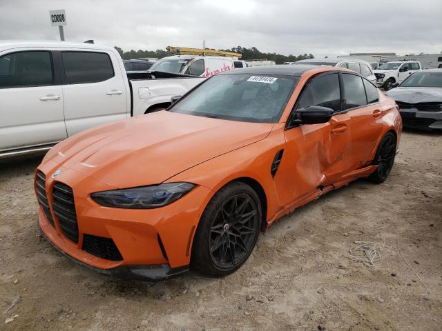 WBS43AY06PFN82642 - 2023 BMW M3 COMPETITION ORANGE photo 1