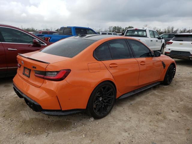 WBS43AY06PFN82642 - 2023 BMW M3 COMPETITION ORANGE photo 3