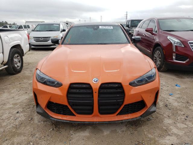 WBS43AY06PFN82642 - 2023 BMW M3 COMPETITION ORANGE photo 5