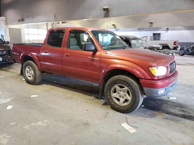 5TEGN92N52Z064244 - 2002 TOYOTA TACOMA DOUBLE CAB PRERUNNER RED photo 4