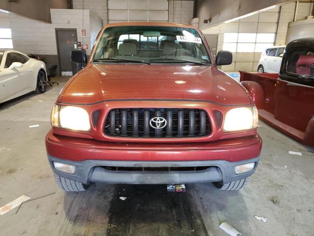 5TEGN92N52Z064244 - 2002 TOYOTA TACOMA DOUBLE CAB PRERUNNER RED photo 5