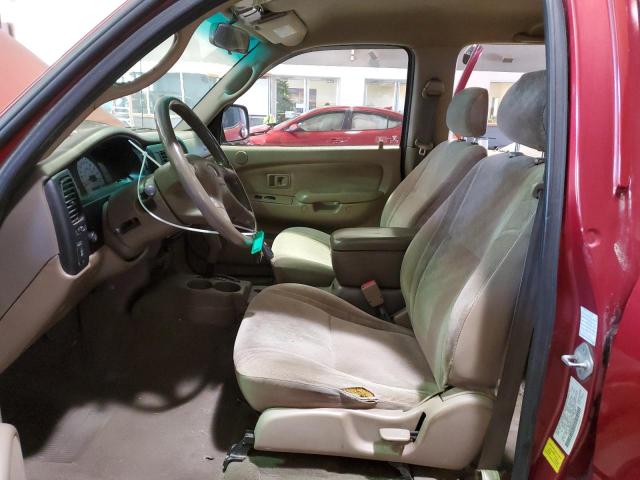 5TEGN92N52Z064244 - 2002 TOYOTA TACOMA DOUBLE CAB PRERUNNER RED photo 7