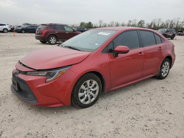 JTDEPMAE2MJ135578 - 2021 TOYOTA COROLLA LE RED photo 1