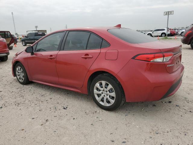 JTDEPMAE2MJ135578 - 2021 TOYOTA COROLLA LE RED photo 2