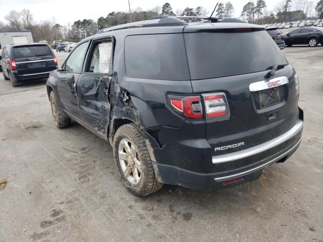 1GKKRNED3EJ365687 - 2014 GMC ACADIA SLE BLACK photo 2