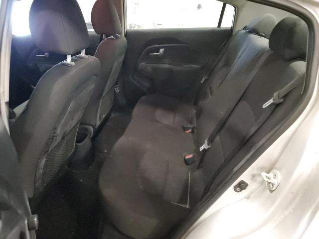 KNADM4A34E6359584 - 2014 KIA RIO LX SILVER photo 10