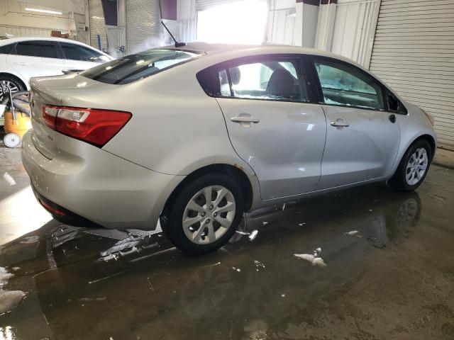 KNADM4A34E6359584 - 2014 KIA RIO LX SILVER photo 3