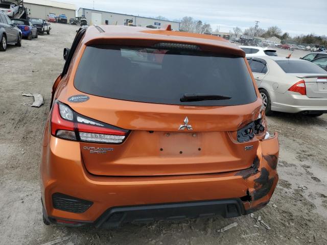 JA4APUAU3NU020696 - 2022 MITSUBISHI OUTLANDER ES ORANGE photo 6