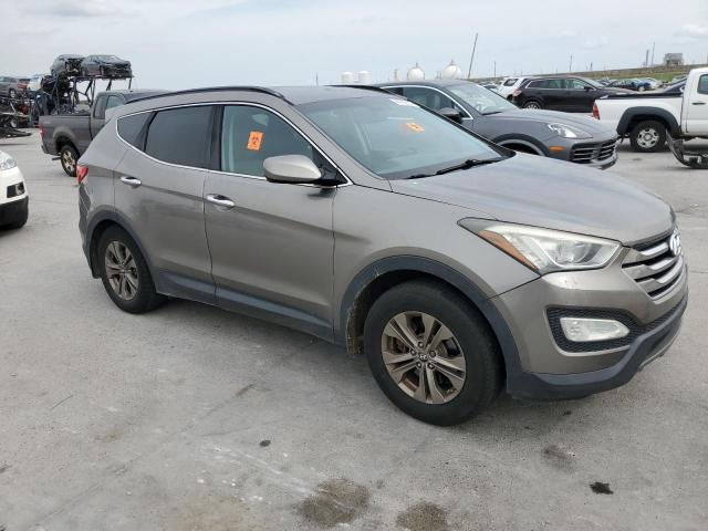 5XYZU3LB8EG230638 - 2014 HYUNDAI SANTA FE S BEIGE photo 4