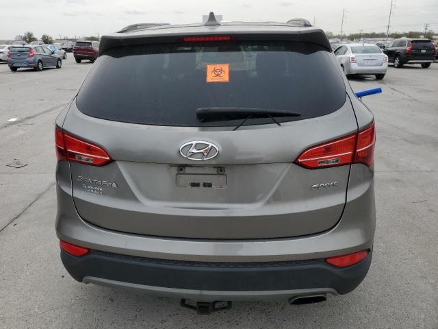 5XYZU3LB8EG230638 - 2014 HYUNDAI SANTA FE S BEIGE photo 6