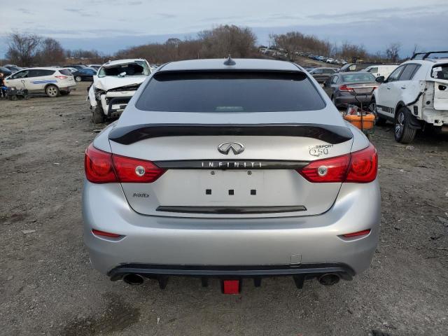 JN1BV7AR5FM415867 - 2015 INFINITI Q50 BASE SILVER photo 6