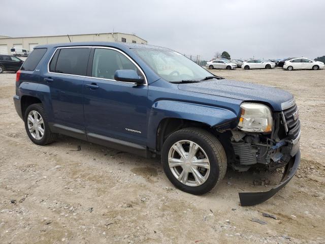 2GKALMEK8H6240546 - 2017 GMC TERRAIN SLE BLUE photo 4