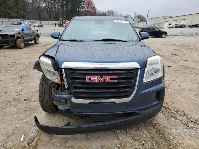 2GKALMEK8H6240546 - 2017 GMC TERRAIN SLE BLUE photo 5