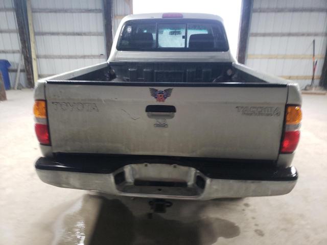 5TEGN92N62Z899740 - 2002 TOYOTA TACOMA DOUBLE CAB PRERUNNER SILVER photo 6