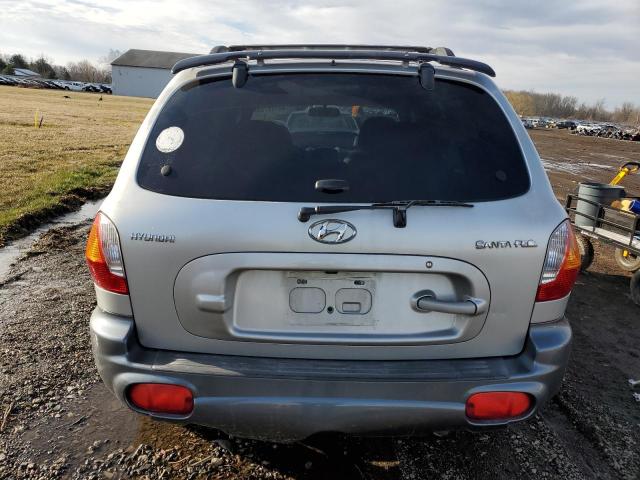 KM8SB12B22U336537 - 2002 HYUNDAI SANTA FE GL SILVER photo 6